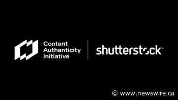 Shutterstock rejoint l'Initiative pour l'authenticité du contenu
