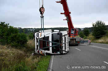 Über sechs Stunden Behinderungen wegen umgekipptem Lastwagen