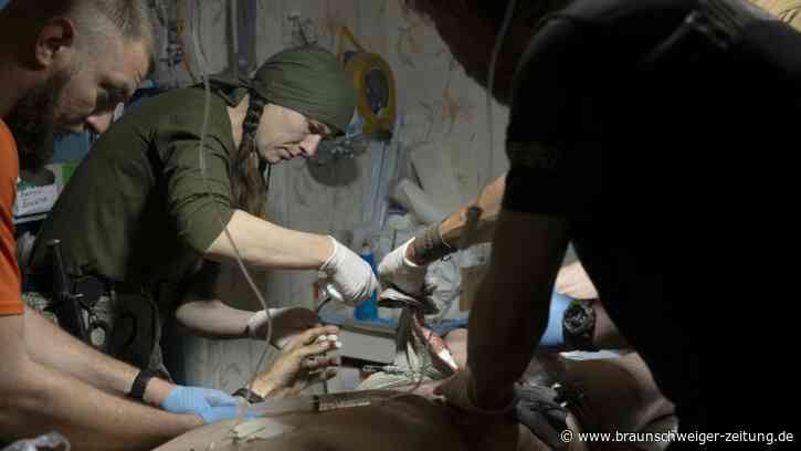 Blut, Angst und Wut: Im Feldlazarett von Bachmut