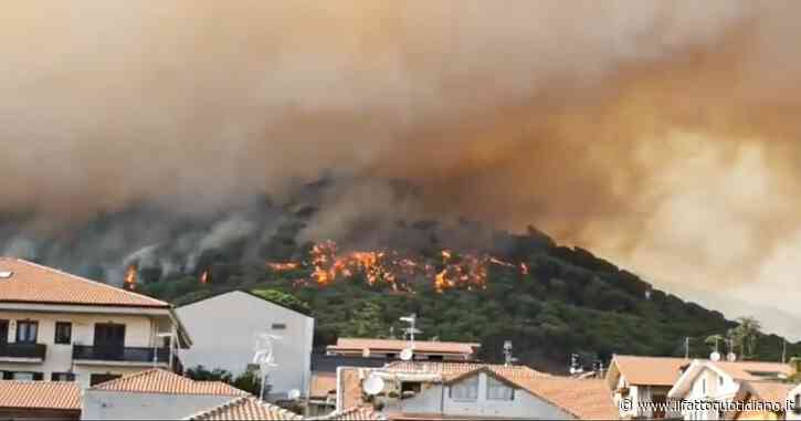 Emergenza incendi a Catania, oltre 100 interventi dei vigili del fuoco. In fiamme i Monti Rossi a Nicolosi: le immagini