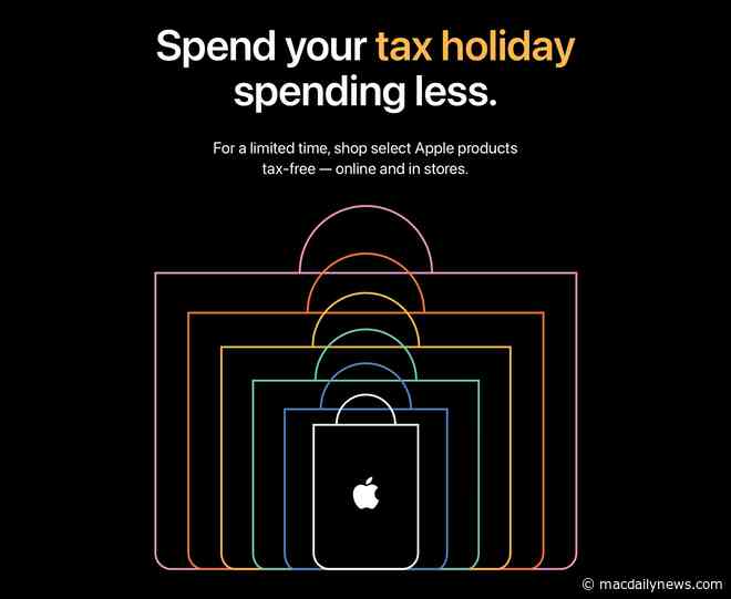 Apple touts tax-free Mac, iPads, and more in several U.S. states