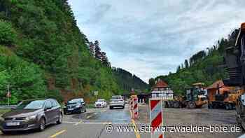 Neuer Kreisverkehr kommt: Station Teinach ab Donnerstag voll gesperrt