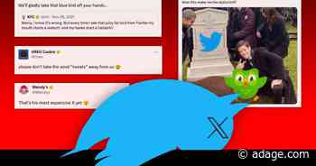 Twitter's X rebrand draws responses from Wendy's, Oreo, Duolingo and more brands