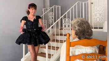 Woman recreates grandmother's vintage fashion designs from the 1940s