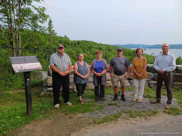 Federal grant beautifies Kamaniskeg Lake Lookout Park.  
