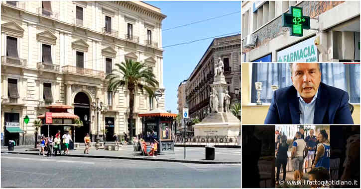 I giorni drammatici di Catania, come si vive senz’acqua ed elettricità a più di 40 gradi. E i cittadini scendono in strada a protestare