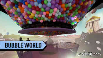 Unique bubble experience immerses guests in dream-like worlds