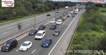 M4 delays after crash closes two lanes ahead of rush hour