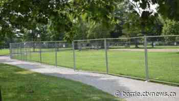 Disturbing messages written at Barrie park encourage women to walk alone 'in dark places'