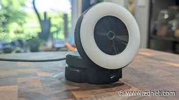 This handy webcam has a built-in ring light, and it's 50% off right now