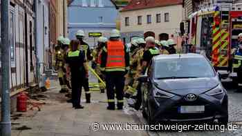 Unkraut entfernt: Fachwerkbalken im Landkreis Helmstedt brennt