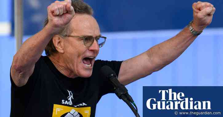 Bryan Cranston leads actors’ strike rally in New York: ‘We will not allow you to take away our dignity’