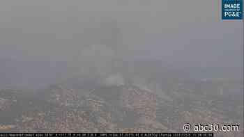 Firefighters working to contain wildfire in Yokuts Valley