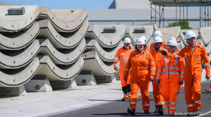 HS2’s London tunnel segments being made in Hartlepool