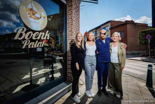 Uitbaters Boenk Patat laten hun zaak wegens ziekte over aan Gillian: “Blij dat we onze frituur in goeie handen achterlaten”
