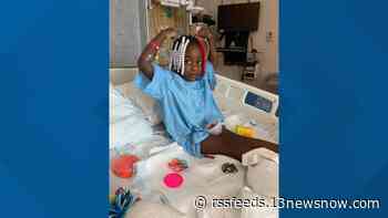 'My superhero': 3-year-old hit by stray bullet in London Oaks recovering, Portsmouth mother says