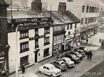 Blackburn pub the Golden Lion on Church Street is long gone