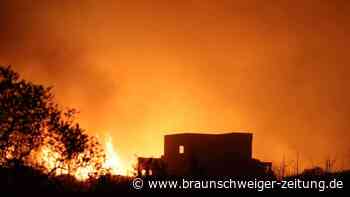 Brände und Hitze in Griechenland dauern an - 46 Grad am Mittwoch