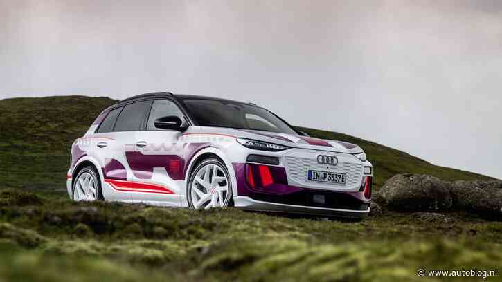 Audi Q6 e-tron is een compleet nieuwe elektrische auto