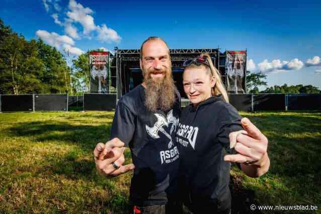 Trouwfeest van Tayena en Niels draait uit op... tweedaags metalfestival: “En het zal niet bij één editie blijven”