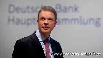 Deutsche Bank: Gewinn im zweiten Quartal geht nicht so stark zurück wie befürchtet
