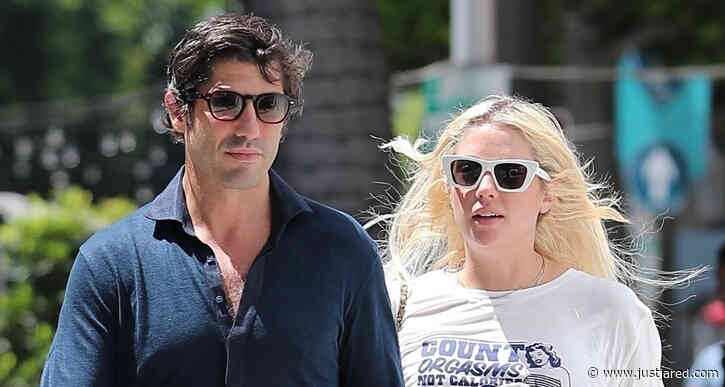Ashley Benson & Fiancé Brandon Davis Keep Close on Lunch Date in Beverly Hills