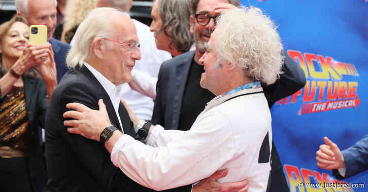 Original 'Back to the Future' Stars Support Broadway Cast at Opening Night of New Musical!