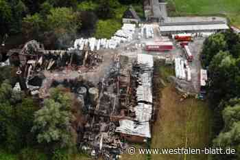Alte Papiermühle: Auslöser des Großbrandes in Steinheim wird gesucht