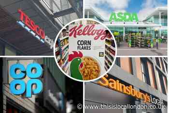 Kellogg's Cornflakes prices at Tesco, Morrisons and more