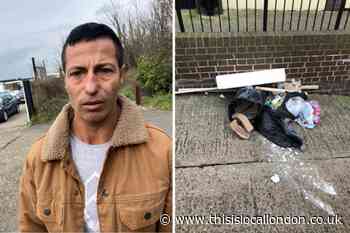 Gravesend flytipper hid from officers when they tracked him down
