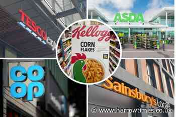 Kellogg's Cornflakes prices at Tesco, Morrisons and more