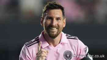 Lionel Messi scores twice and assists once on first Inter Miami start in 4-0 win