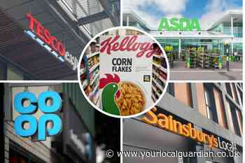 Kellogg's Cornflakes prices at Tesco, Morrisons and more