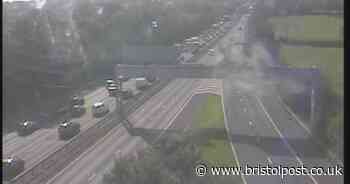 Multi-vehicle crash on M4 halts traffic at Bristol
