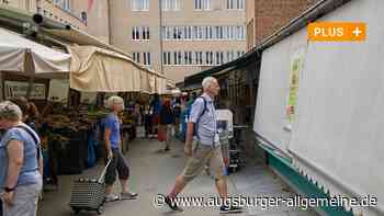 Ein Teil des Augsburger Stadtmarkts soll neu gestaltet werden