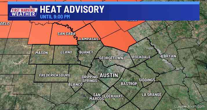 A "minor" drop in high temperatures