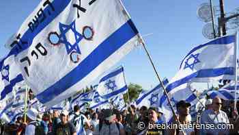 As Israel’s air force reservists join protests, country faces potential turning point