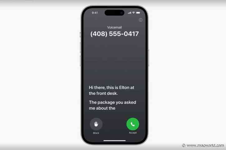 iOS 17: How to use Live Voicemail