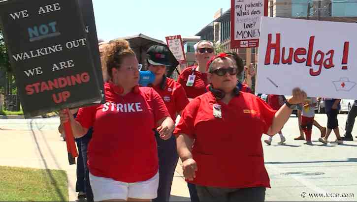 LIVE: Nurses union to deliver petition to Ascension Seton hospital management