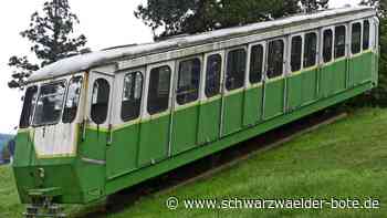 Bergbahn Bad Wildbad: Wird der alte Wagen entsorgt?