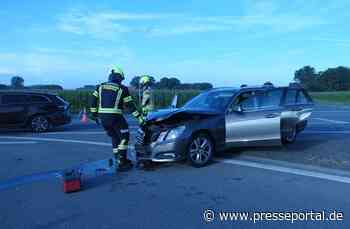 POL-COE: Coesfeld, Lette, B474/ Autos zusammengestoßen