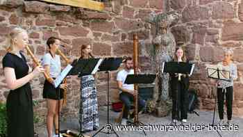 Musiksommer Altensteig: Wandelkonzert endet auf dem Naturparkmarkt