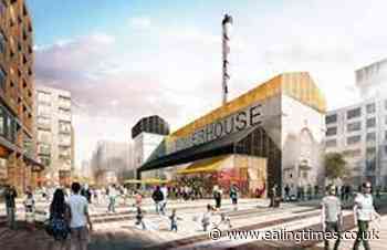 Old Vinyl Factory homes a step closer in Hayes after topping-out