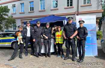 POL-HI: Informationsstand der Polizei am Wochenmarkt in Alfeld
