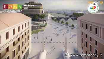 VIDEO | Giubileo: un'area pedonale tra Castel Sant'Angelo e San Pietro. Tutto pronto per l’avvio del cantiere del sottovia di piazza Pia