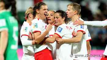Canada rallies to defeat Ireland and boost its chances of advancing at World Cup