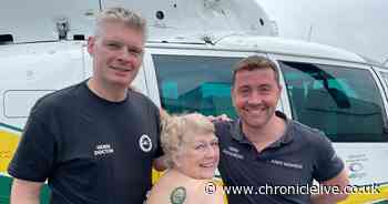 County Durham pensioner marks second anniversary of cardiac arrest by getting Air Ambulance tattoo