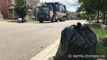 Barrie residents need to put bins curbside earlier than usual during heat wave