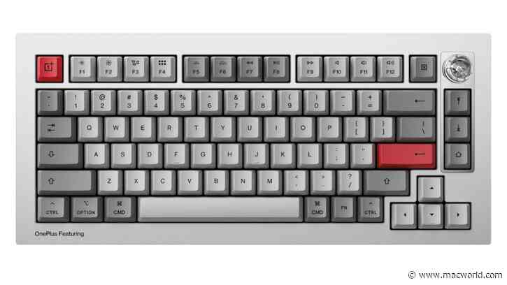 Android phone maker OnePlus is now selling its Mac keyboard for $239