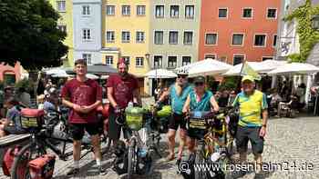 „Keine Depression ist unendlich“: Wie Radler in Wasserburg Betroffenen Mut machen